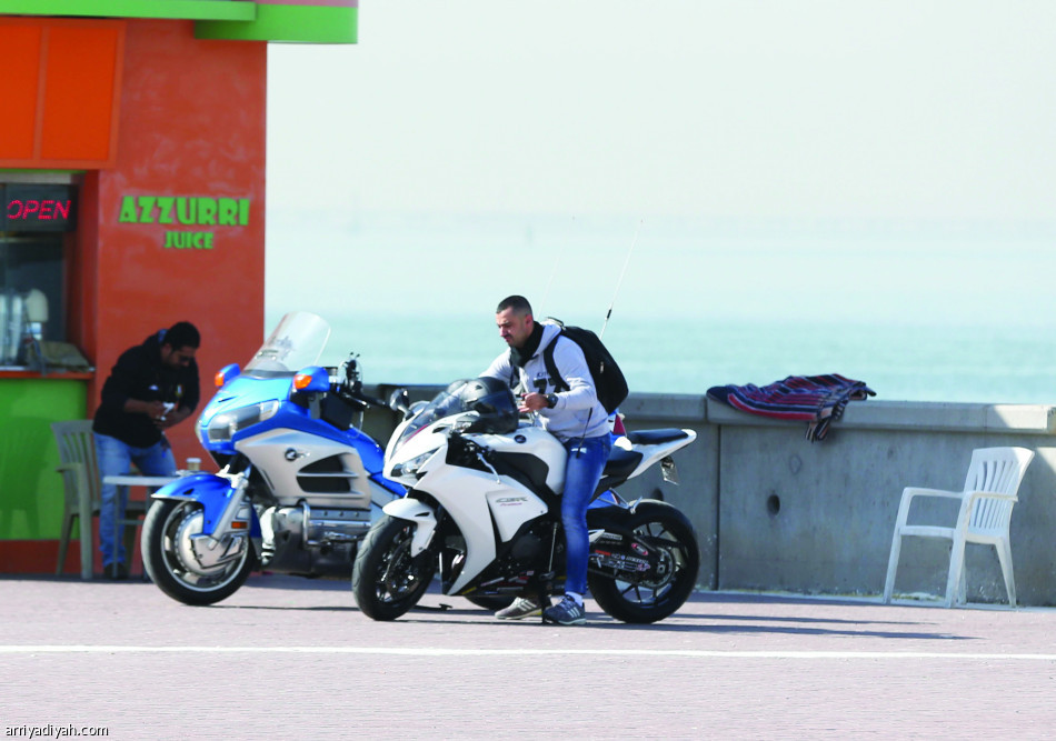 صيد ودراجات وقهوة