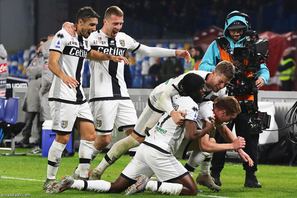 بداية محبطة لنابولي مع جاتوسو بالخسارة أمام بارما