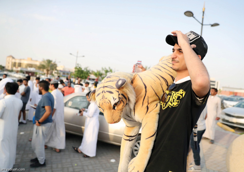 تذاكر النهائي.. 
ازدحام تحت الشمس