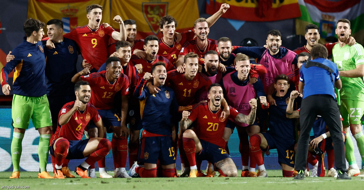 دوري الأمم.. إسبانيا في النهائي