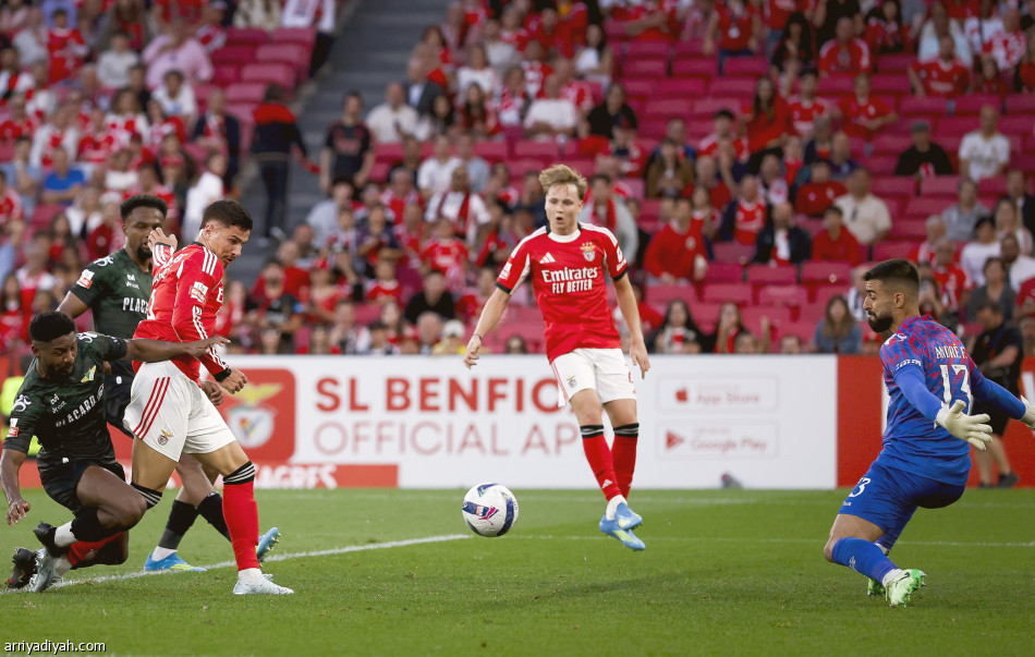 بنفيكا يعاقب موريرينسي برباعية