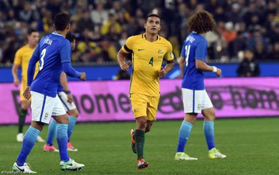 البرازيل تكتسح استراليا برباعية