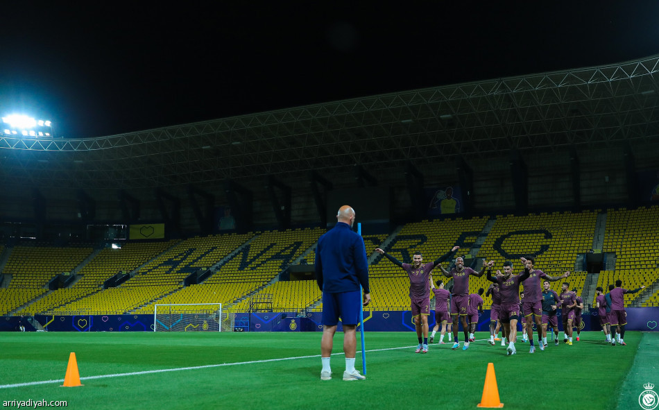 قبل الفيحاء.. النصر يتأهب بمناورة