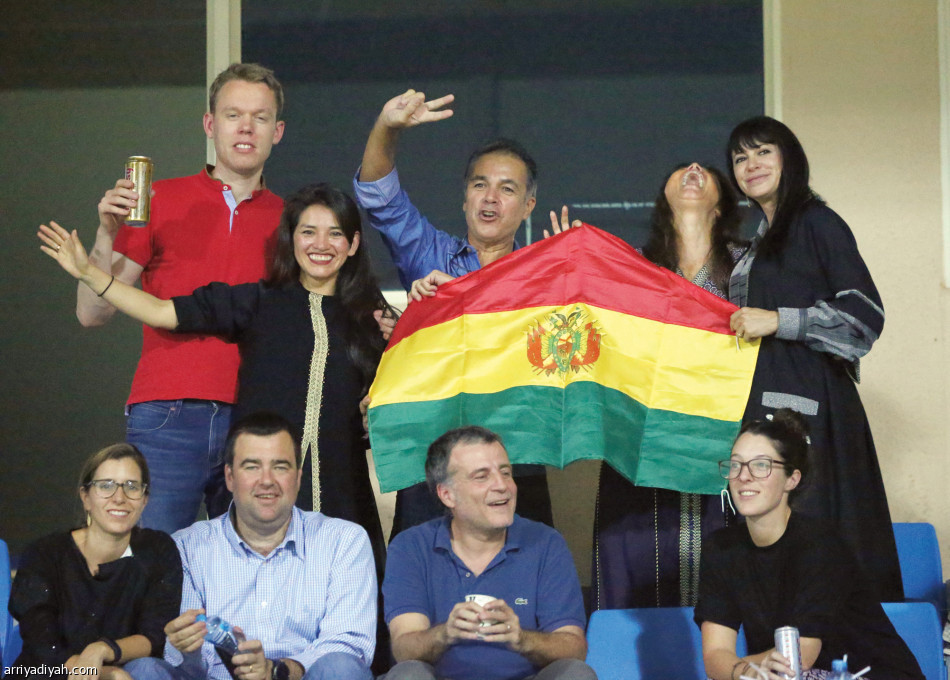 العائلات السعودية في المدرجات