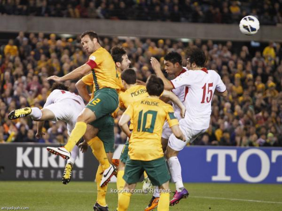 استراليا تثأر من الاردن برباعية