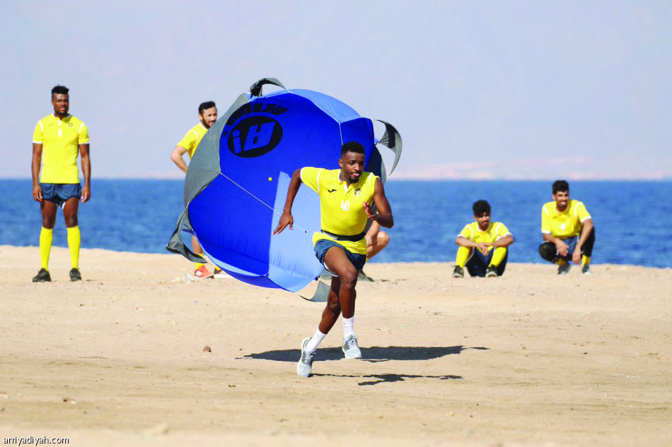 رمال العقبة
تختبر تحمل لاعبي أحد