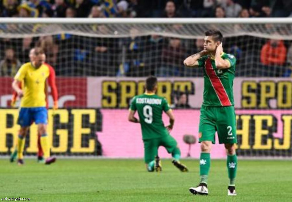 تصفيات مونديال 2018: السويد تقسو على بلغاريا بثلاثية