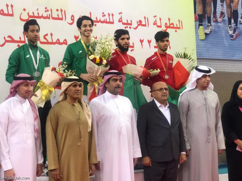 أخضر المبارزة يحصد 5 ميداليات في افتاح البطولة العربية