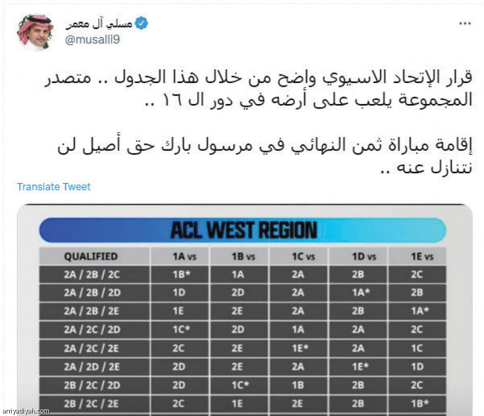 «مرسول بارك»
يحرك الطائر الأزرق