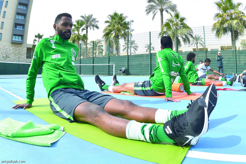 اليوم.. السعودي يغلق تدريبه استعدادا للأبيض