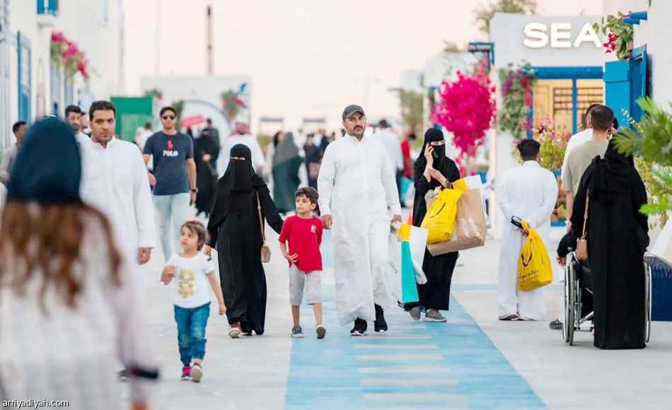 جداريات الـ«أوتلت»
تجذب هواتف الزوار