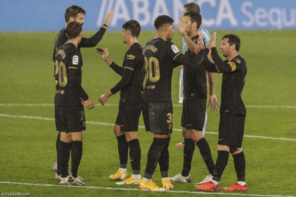 برشلونة.. يجتاز النقص ويسحق سلتا