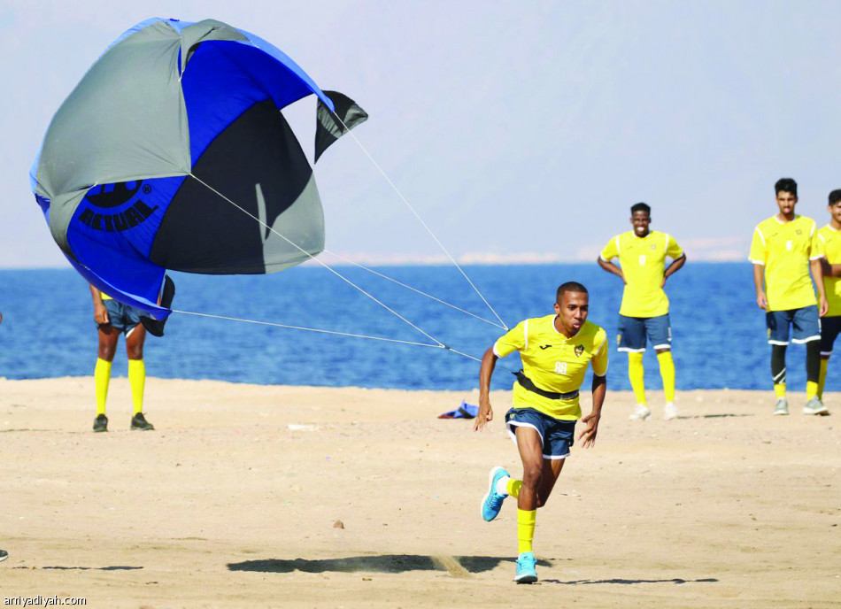 رمال العقبة
تختبر تحمل لاعبي أحد