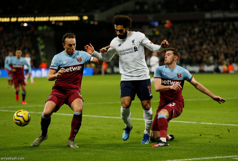 ليفربول يوسع الفارق عن السيتي إلى 19 نقطة