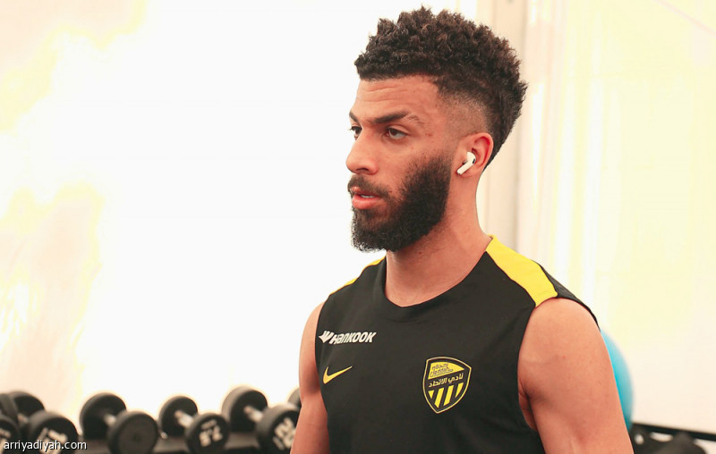 غياب عبد الرحمن العبود عن مباراة الاتحاد وشباب الأهلي بسبب وعكة صحية