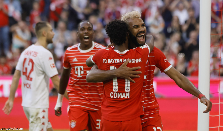 بايرن يقسو على ماينز بسداسية.. ويتصدر