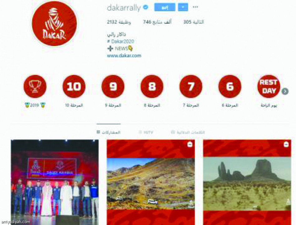 السعودية 
وجهة Dakar2020KSA#