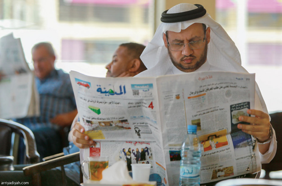 راضي هلال.. الصحيفة مع القهوة والشاي في قريش