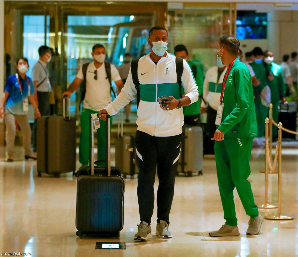الأولمبي السعودي.. أول الواصلين إلى طوكيو