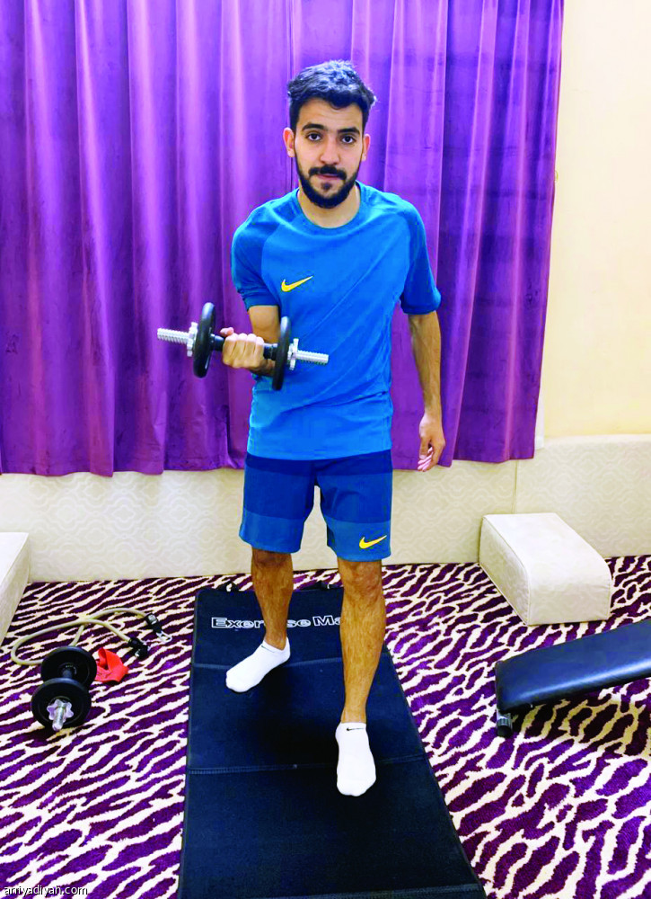 المطلق
يستعد بتدريبات التقوية