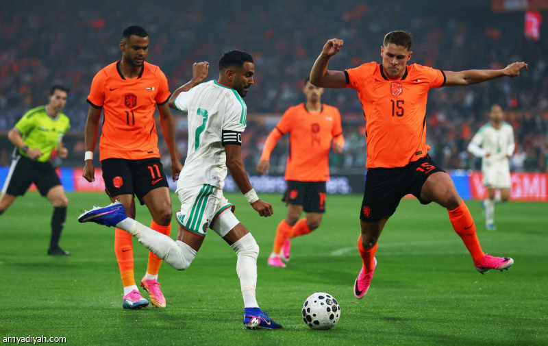 Algeria Defeats Netherlands with Mahrez and Aouar