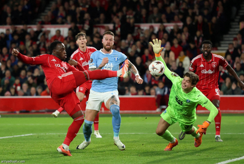 «يوروبا ليج».. ليون ينتزع الصدارة بسداسية.. ونوتنجهام يكسب مالمو