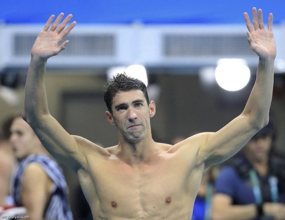ريو 2016- سباحة: فيلبس يعيد كتابة نهاية ملحمته الاولمبية