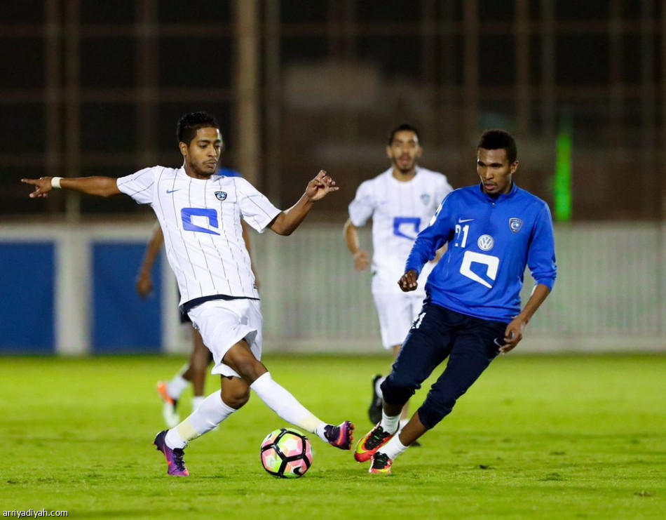 في الهلال مناورة بين الفريق الأول والأولمبي