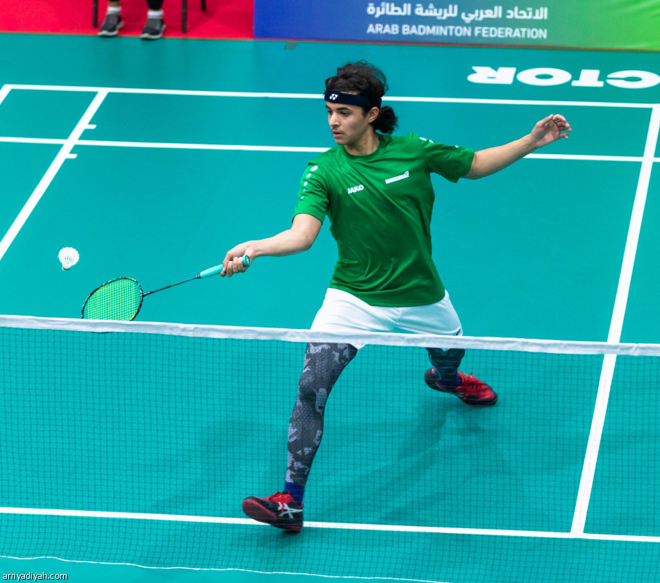 كأس العرب للريشة.. هيا ومعاذ إلى دور الـ16