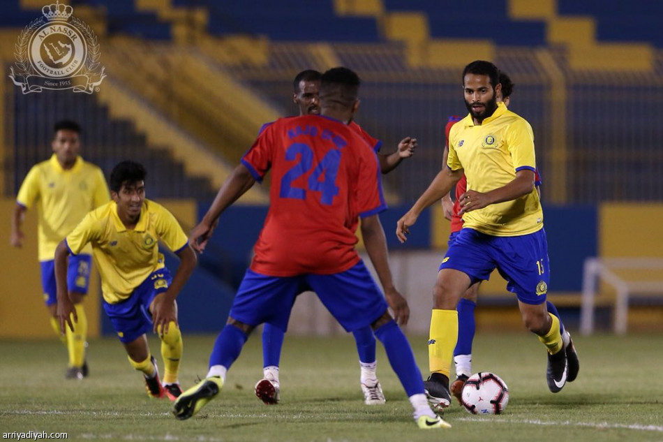 النصر يكسب تجربة نجد بخماسية
