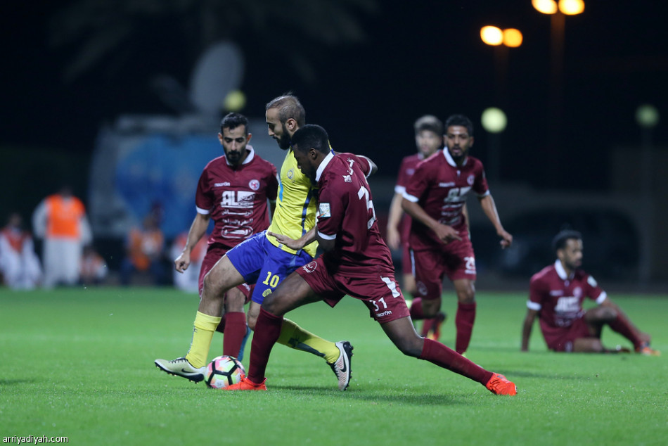 النصر يأمل بتجاوز الفيصلي والباطن والوحدة يسعيان للهروب من القاع