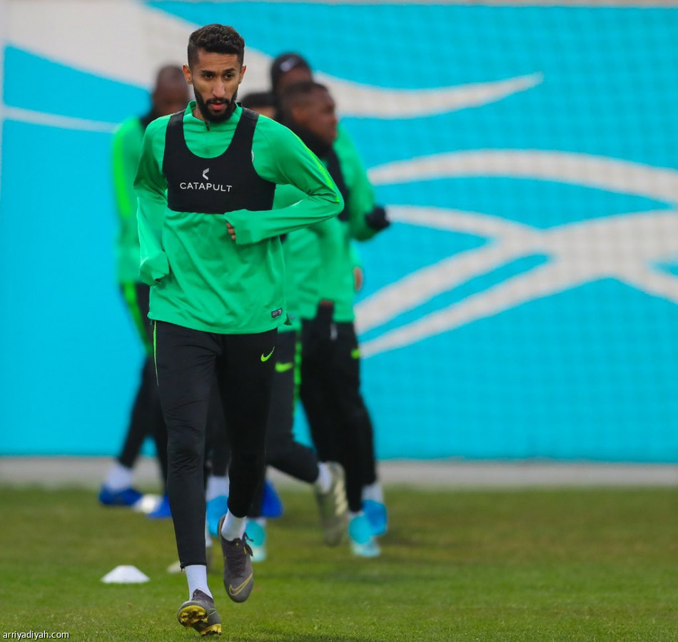 الأخضر يستعد للأوزبك