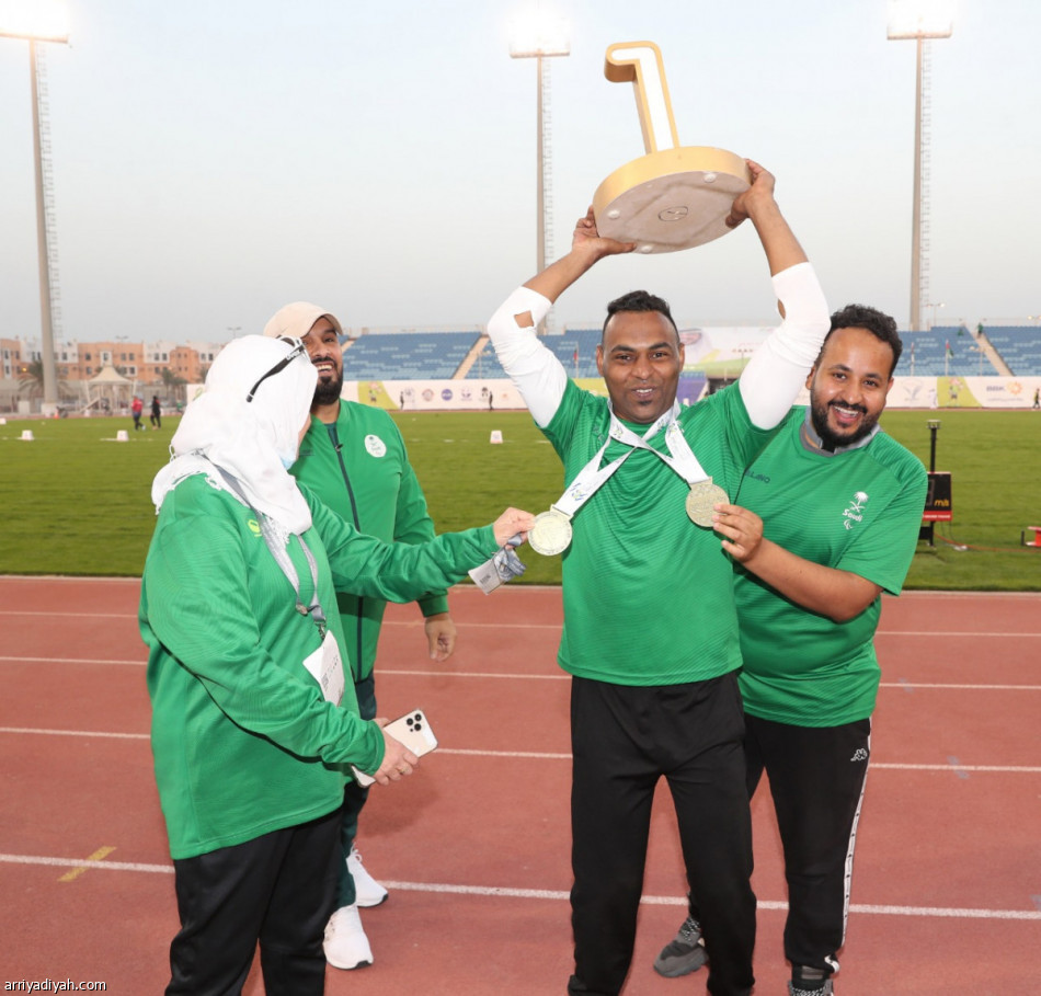 البارالمبية السعودية..  38 ميدالية في «غرب آسيا»