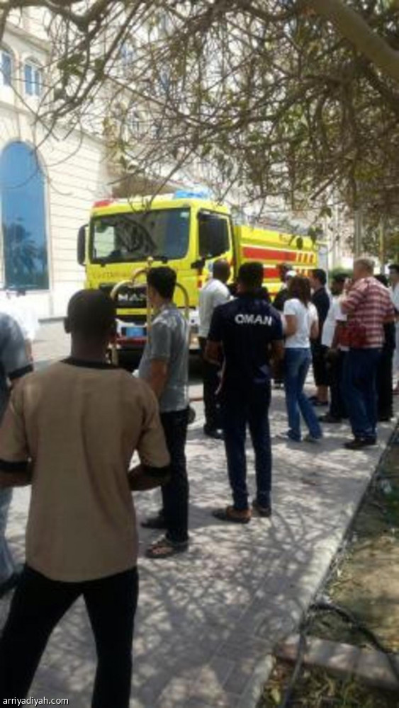 حريق في مقر بعثة المنتخب السعودي للشباب في الدوحة