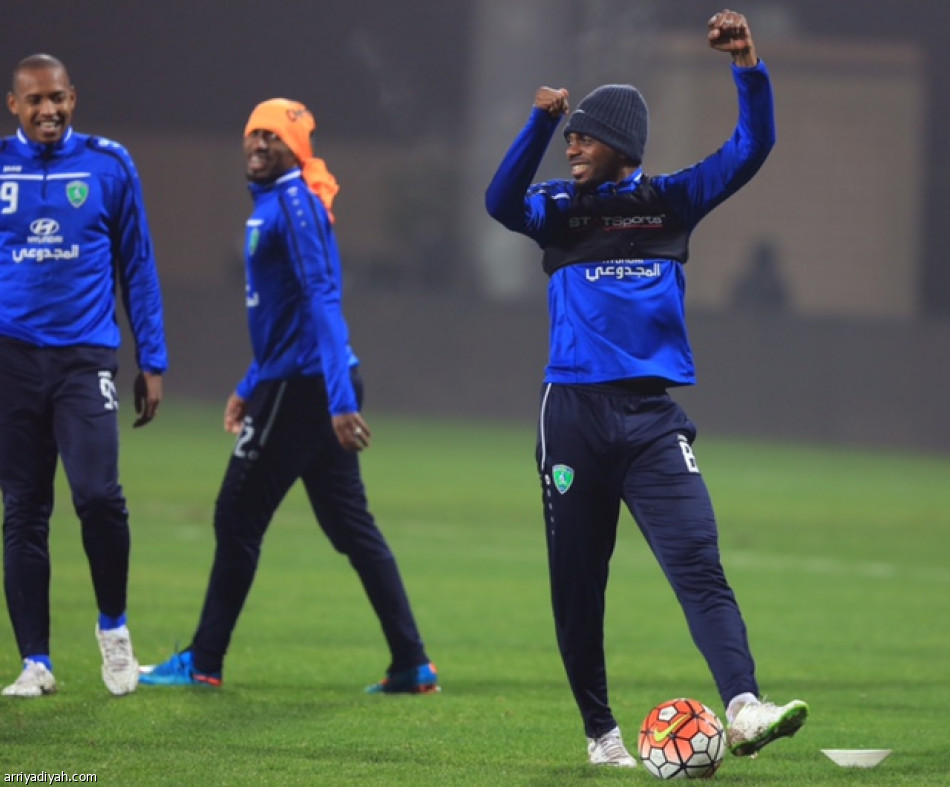 الفتح يتدرب في المجمعة