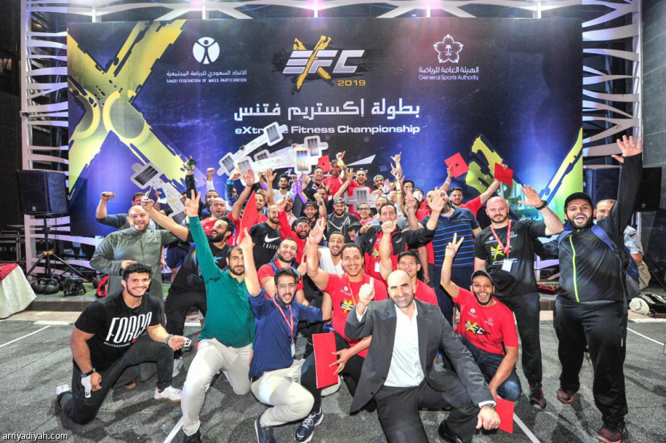 خالد بن الوليد وحصة الصقري يتوجان أبطال اكستريم
