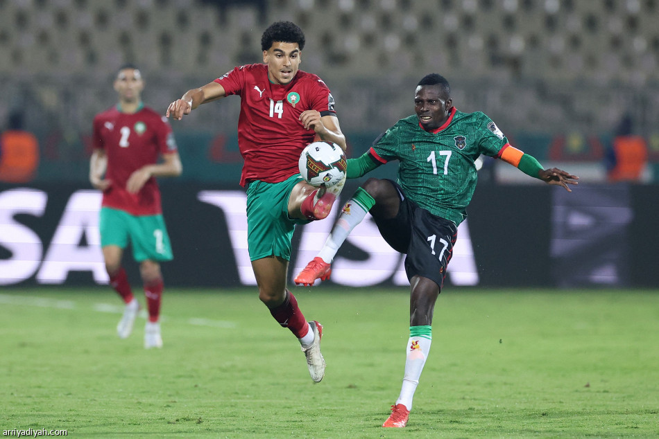 ثنائية النصيري وحكيمي تصعد بالمغرب إلى ربع النهائي