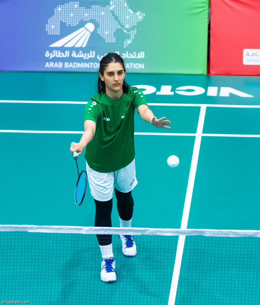 كأس العرب للريشة.. هيا ومعاذ إلى دور الـ16