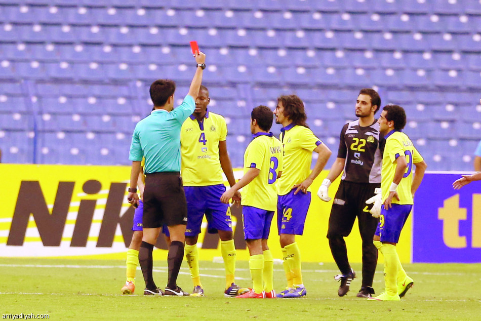 الانضباط تغرم النصر و توقف فابيان