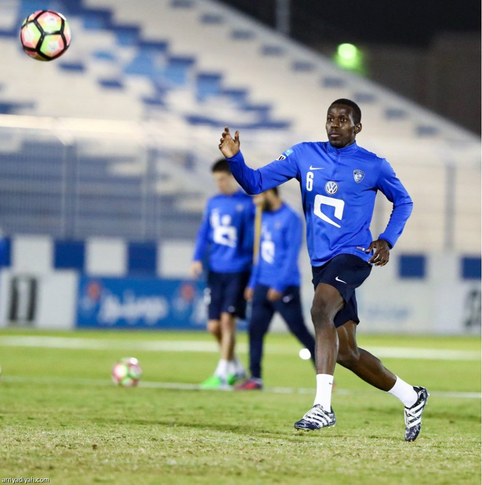 دياز يغلق تمارين الهلال