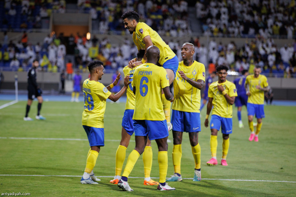 النصر  يحطم صمود الاتحاد المنستيري برباعية